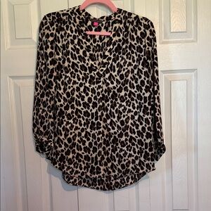 Vince Camuto Animal Print Blouse